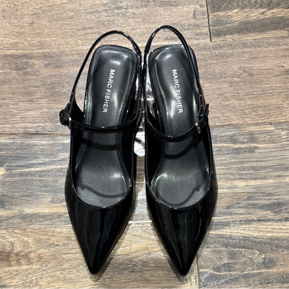 Marc Fisher Black Mary Jane’s
